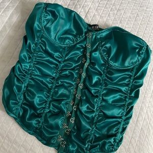 NEW satin corset Akira